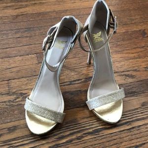 Shiekh Gold Ankle Heels